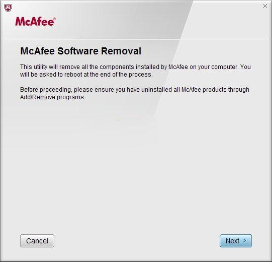 干净卸载win10自带迈克菲McAfee杀毒软件防火墙小工具 McAfee 卸载工具 第3张