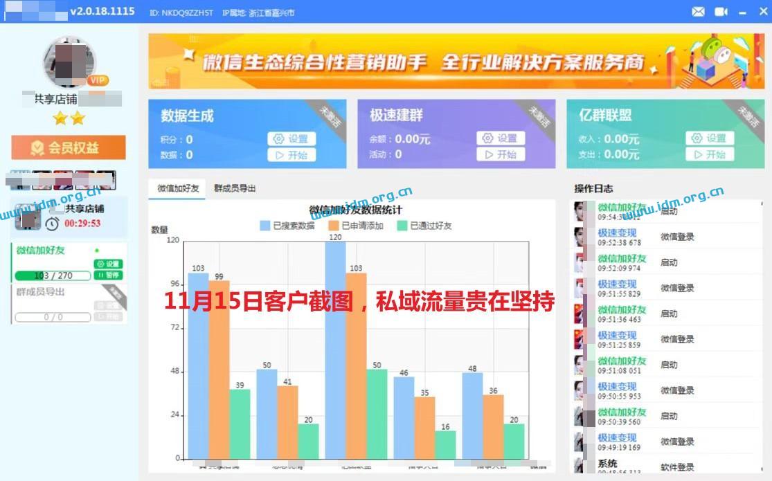 极速变现2.0更新，2023私域流量的秘诀在于持之以恒，附微信加好友电脑版客户落地实操案例 第4张