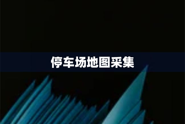 停车场地图采集（停车场地图采集软件） 第1张