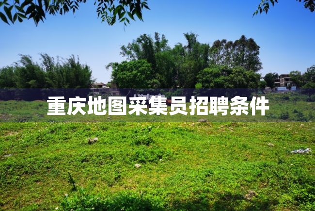 重庆地图采集员招聘条件（重庆地图采集员招聘条件要求） 第1张