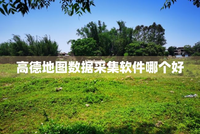 高德地图数据采集软件哪个好（高德地图数据采集软件哪个好用） 第1张