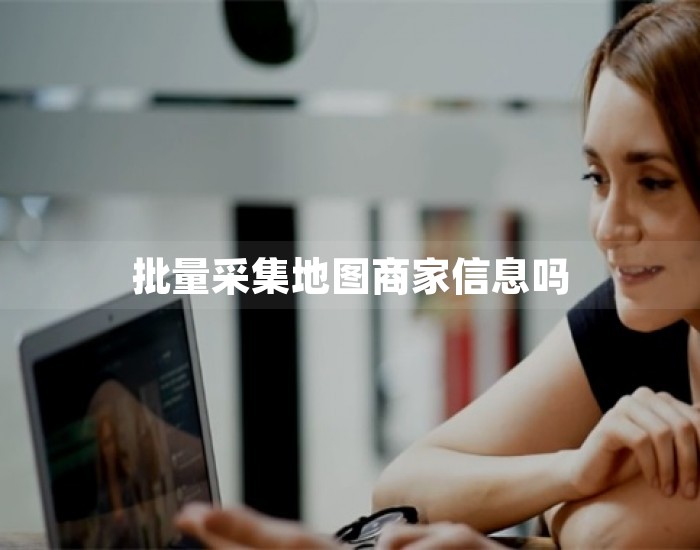 批量采集地图商家信息吗 第1张